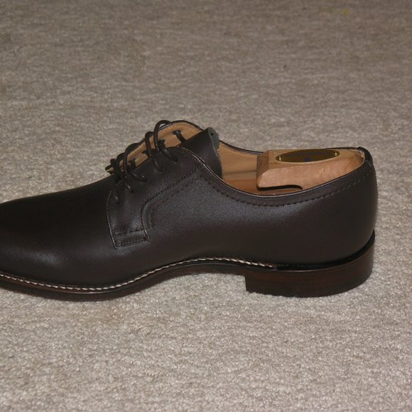 Churchs Barkson Brown Calf Leather Derbys 8 F NWB main image 5